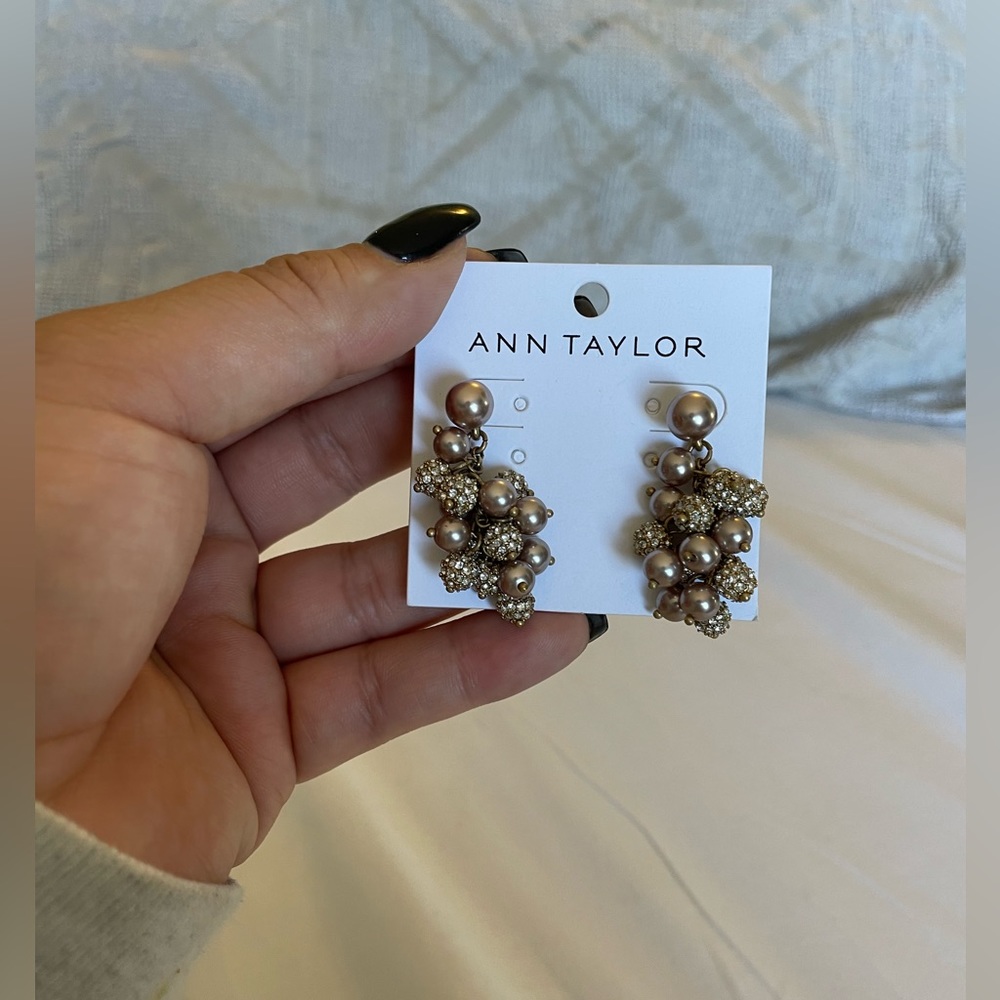 Ann Taylor Beaded Earrings